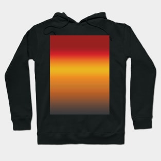 Red, Orange, Yellow Australian Sunset Ombre Gradient Hoodie